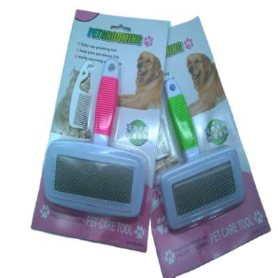 Cheap wholesale new style pet grooming hair grooming pet brush